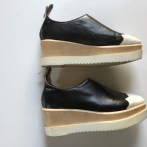 Platform Black & White Stella like shoes